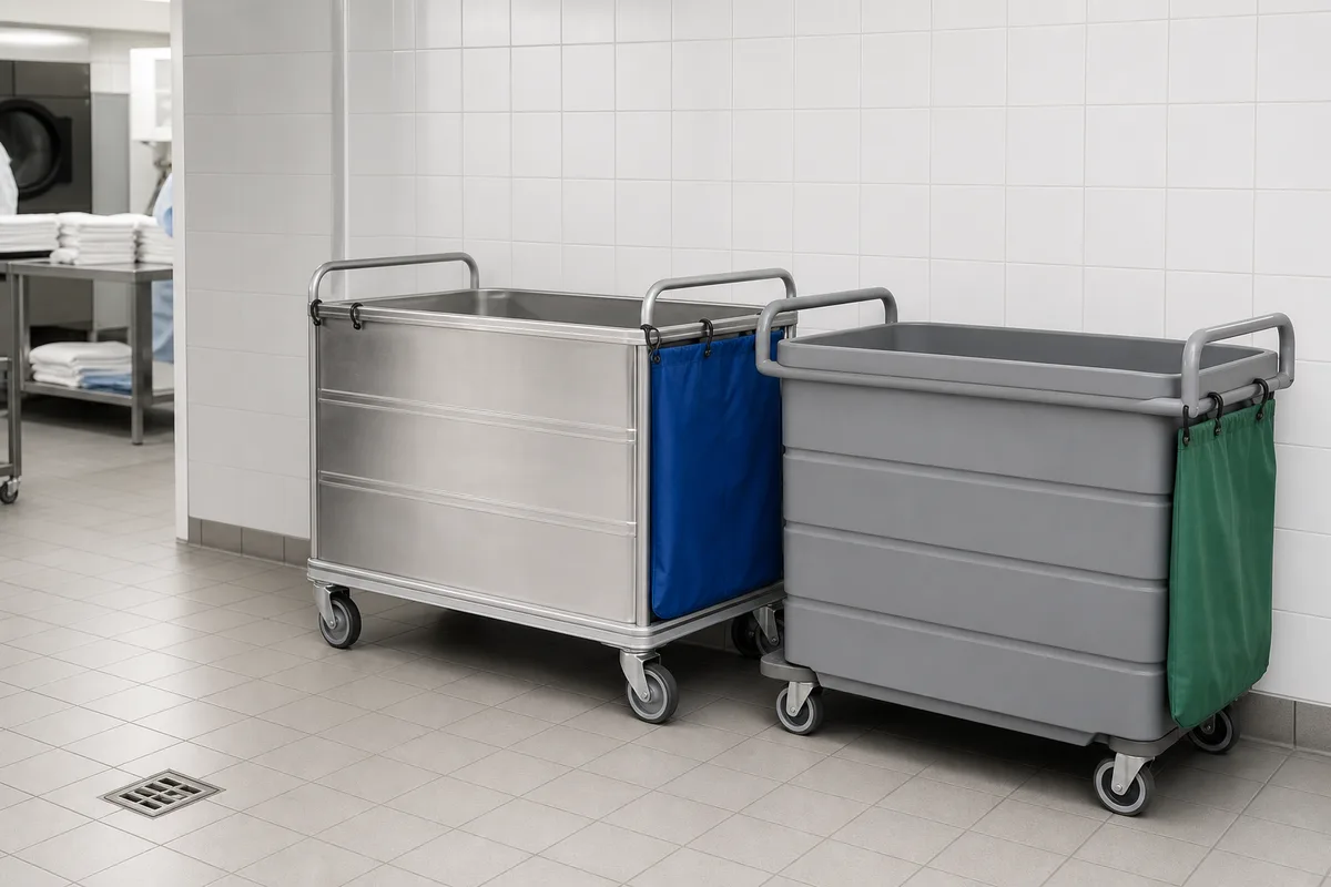 Chariot à linge professionnel : critères et circuit